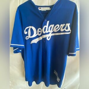 Blue Dodgers MLB jersey